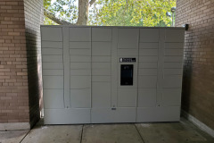 Student housing package lockers