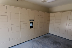 Protected Apartment Package Lockers