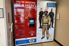 Pickup Locker in Fire Station Pickup Locker in Fire Station