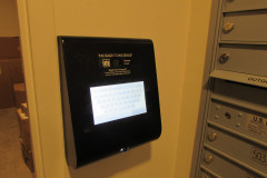 Access Control Kiosk Panel for Package Room