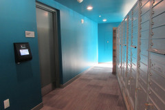 Mail and Package Hallway