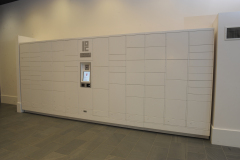 Bank of Automated Package Lockers Bank of Automated Package Lockers