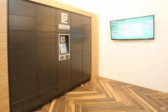 Willow and Maple package locker system Willow and Maple package locker system