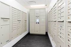 The Pinnacle 65 apartment package locker The Pinnacle 65 apartment package locker