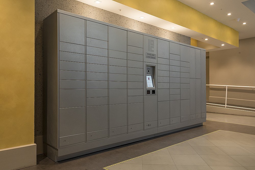 automated package lockers