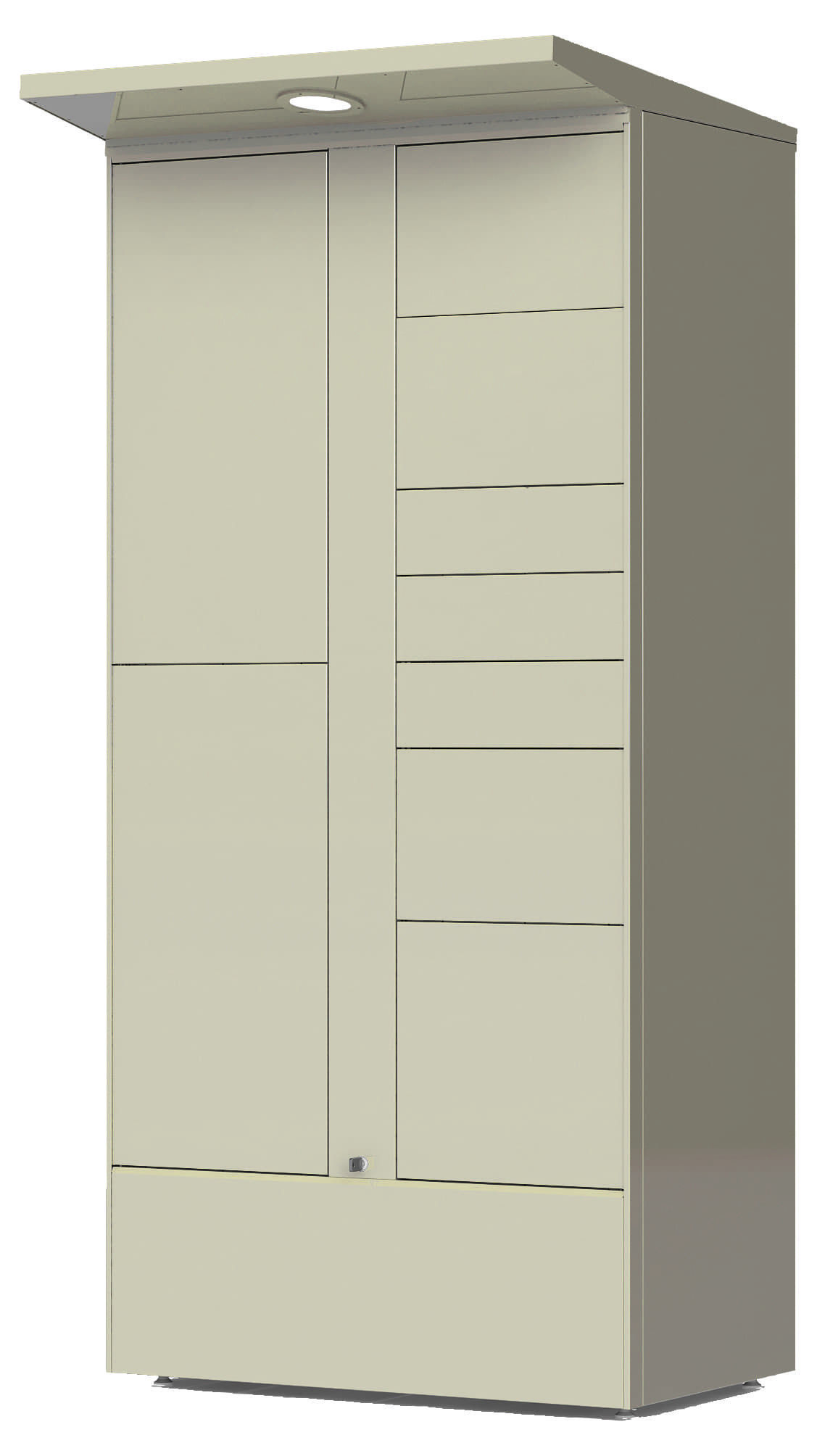 outdoor smart locker module