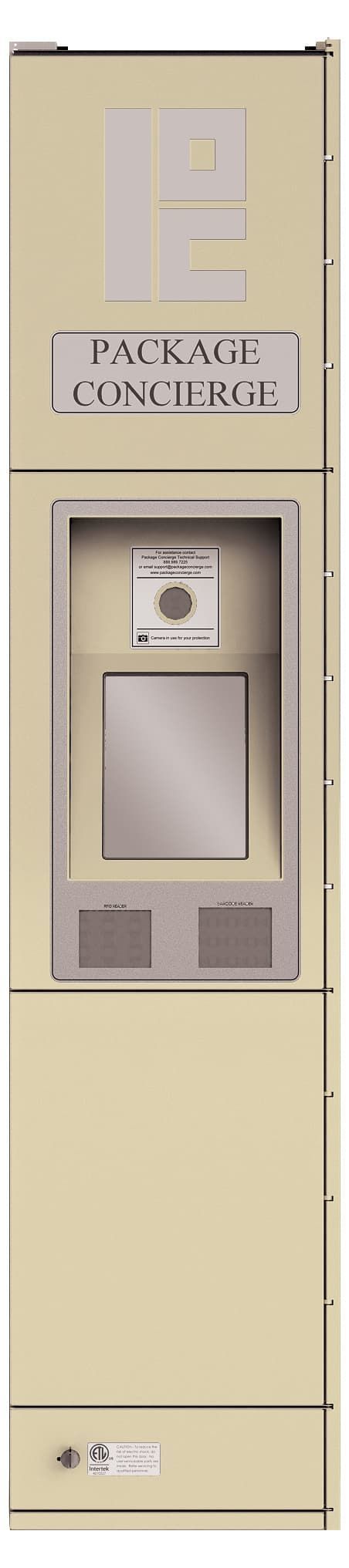 indoor parcel locker kiosk module