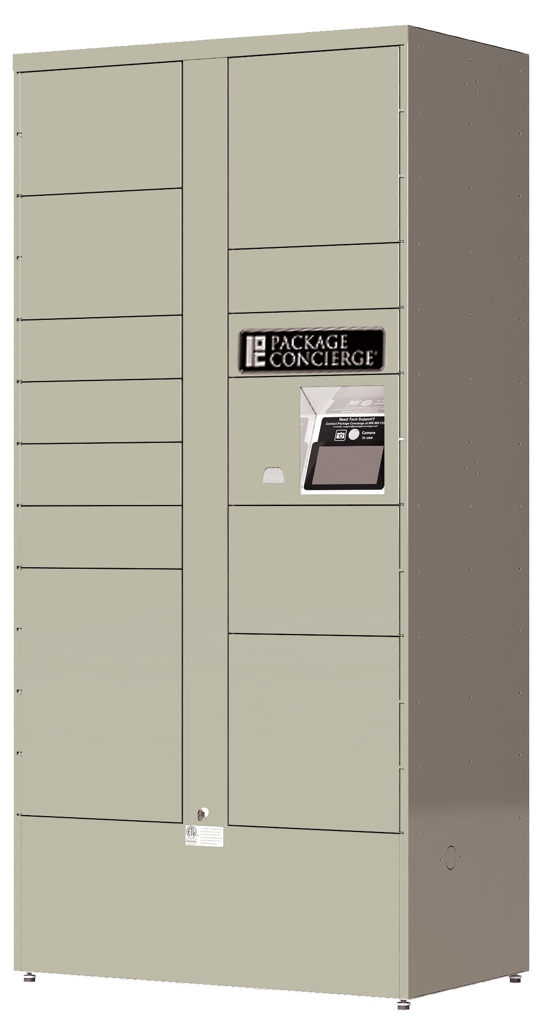 automated package locker kiosk