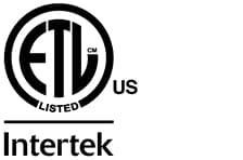 Intertek Logo ETL Listed